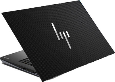 

hifex LOGO HP SILVER AND BLACK vinyl Laptop Decal 15.6