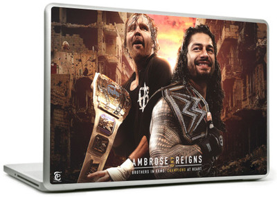 

Print Shapes Ambrose reigns Champions Vinyl Laptop Decal 15.6