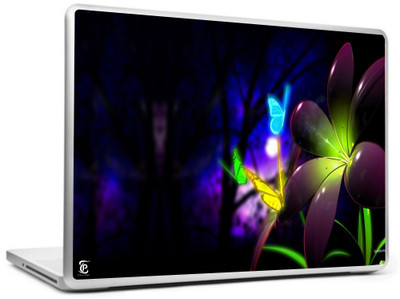 

Print Shapes 3d Colourfull butterfiles with fllowers Vinyl Laptop Decal 15.6