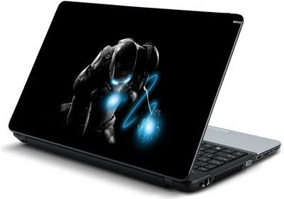 

Geek 4 DARK IRON MAN Laminated Vinyl Laptop Decal 15.6