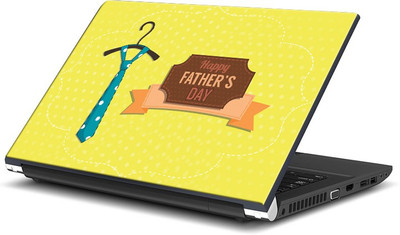 

ShopMantra Happy Father's Day -SMFP00002202 Vinyl Laptop Decal 15.6
