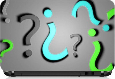 

Print Shapes Question mark Vinyl Laptop Decal 15.6