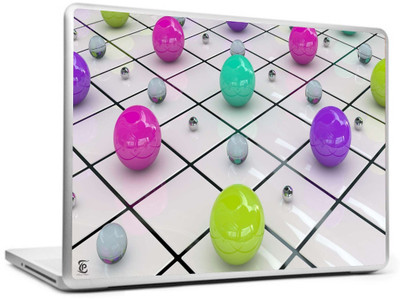 

Print Shapes 3D Balls Vinyl Laptop Decal 15.6
