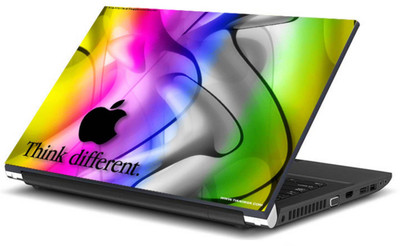 

Print Shapes Apple Logo Think Different Vinyl Laptop Decal 15.6