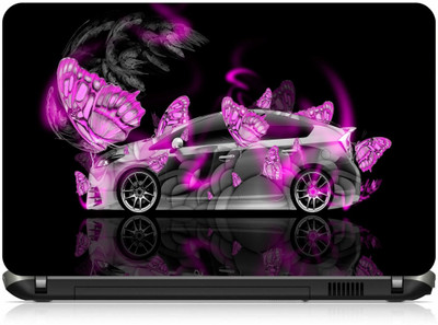 

Box 18 Car & Butterfly1549 Vinyl Laptop Decal 15.6