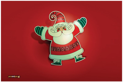 

Pics And You Pics And You Christmas Themed 269 Laptop Skin Vinyl Laptop Decal 15.6