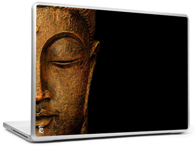 

Print Shapes Buddha half face Vinyl Laptop Decal 15.6
