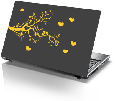 Decor Villa 8 Self Adhesive Vinyl Laptop Skin Compatible for 15.6 inch(Theme: Graffiti)