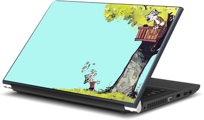 

Artifa Calvin and Hobbes climbing the tree Vinyl Laptop Decal 15.6