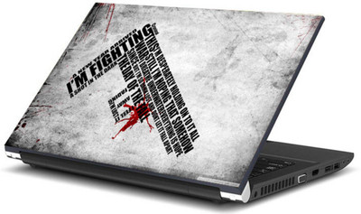 

Print Shapes I am fightning Gun Vinyl Laptop Decal 15.6