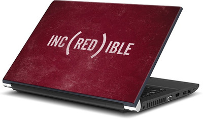 

ShopMantra Incredible Minimal Design Vinyl Laptop Decal 15.6