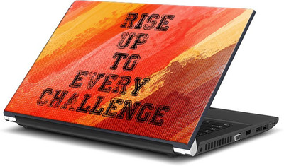 

ShopMantra Hyderabad rise Upto Every Challenge Vinyl Laptop Decal 15.6