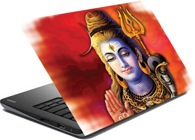 

hifex lord shiva red vinyl Laptop Decal 15.6