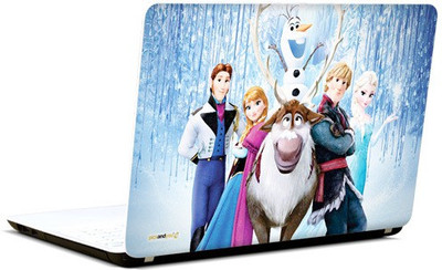 Pics And You Frozen Cartoon Themed 398 3M/Avery Vinyl Laptop Decal 15.6 Flipkart