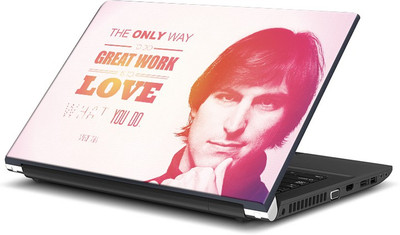 

ShopMantra The Only Way To Do Great Work Quote By Steve Jobs Vinyl Laptop Decal 15.6