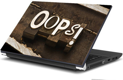 

Print Shapes Oops Vinyl Laptop Decal 15.6