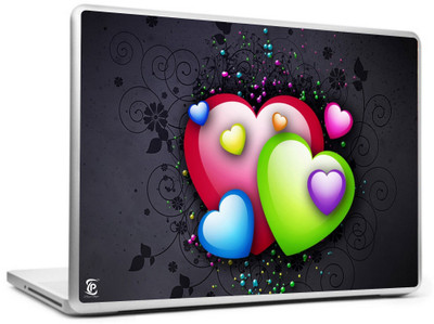 

Print Shapes Heart Vinyl Laptop Decal 15.6