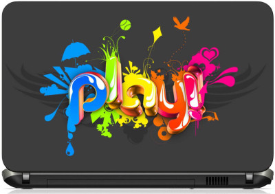 

Print Shapes Play Vinyl Laptop Decal 15.6