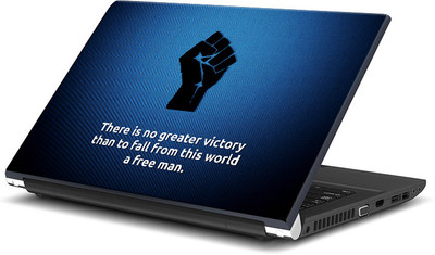 

ShopMantra Greater Victory Quote Vinyl Laptop Decal 15.6