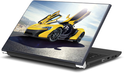 

Artifa Yellow Sports Car Vinyl Laptop Decal 15.6
