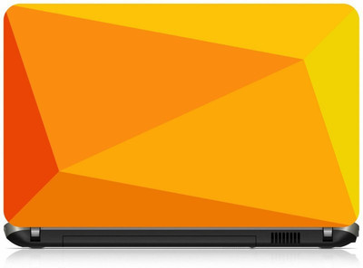 

Box 18 Orange Color Triangle Abstract 2188 Vinyl Laptop Decal 15.6