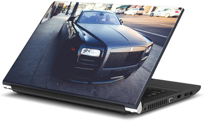 

ShopMantra Rolls royce platinum car Vinyl Laptop Decal 15.6