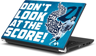 ShopMantra David Silva Man City Vinyl Laptop Decal 15.6