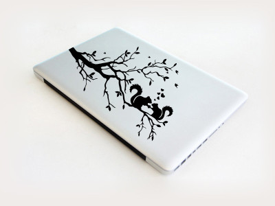 

Decor Kafe Love Squerrels Sticker Self Adhesive Vinyl Laptop Decal 15.6