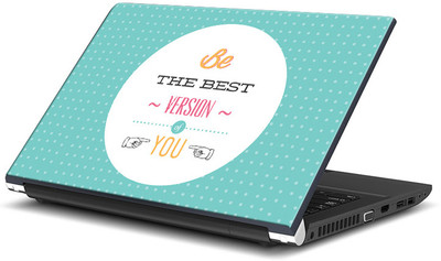 

ShopMantra Best Version Of You Vinyl Laptop Decal 15.6