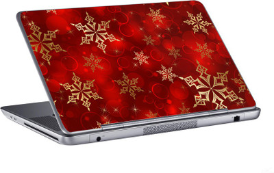 

AV Styles hexa stars in red skin Vinyl Laptop Decal 15.6