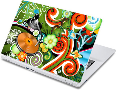ezyPRNT Beautiful Musical Expressions Music J 13 to 13.9 inch Vinyl Laptop Decal 13