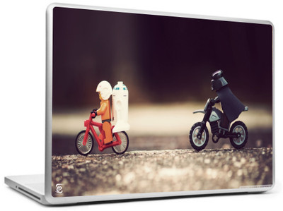 

Print Shapes Toy bike chase Vinyl Laptop Decal 15.6