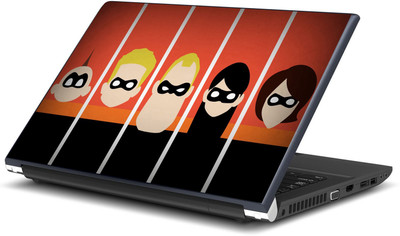 Artifa The Incredibles Characters Vinyl Laptop Decal 15.6