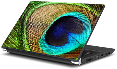 

ShopMantra Peacock Feather Vinyl Laptop Decal 15.6