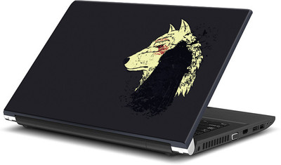 

ShopMantra Wolf and Bat Vinyl Laptop Decal 15.6