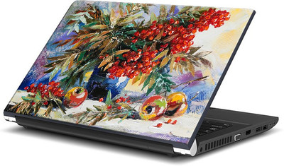 

ShopMantra Flower & Fruits Composition Vinyl Laptop Decal 15.6