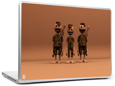 

Print Shapes Three toy soldiers in 3d Vinyl Laptop Decal 15.6