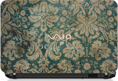

Print Shapes Vaio Flower Pattern Vinyl Laptop Decal 15.6