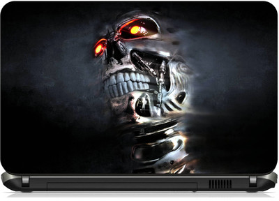 

Print Shapes Mechanical Skull Vinyl Laptop Decal 15.6