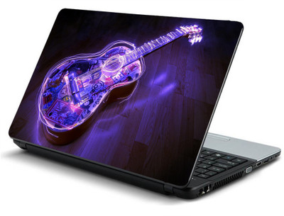 

Geek Guitar Acoustic HQ Laminated Vinyl Laptop Decal 15.6