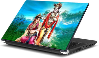 

ezyPRNT Radha Krishna Scenary (15 to 15.6 inch) Vinyl Laptop Decal 15