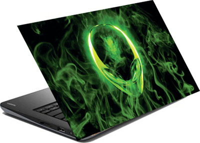 

hifex alienware green vinyl Laptop Decal 15.6
