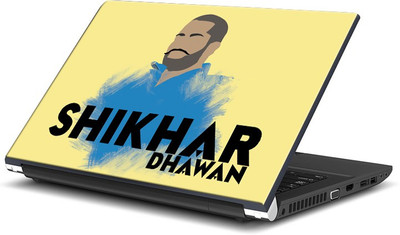 

ShopMantra Shikhar Dhawan Art -SMLS00002316 Vinyl Laptop Decal 15.6