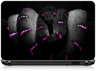 

Box 18 Pink Eyes Snake Abstract 2094 Vinyl Laptop Decal 15.6