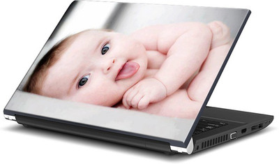 

ShopMantra Baby with toungue out Vinyl Laptop Decal 15.6