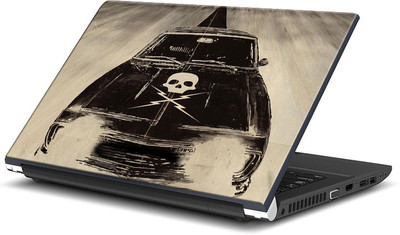 

ShopMantra Grunge Street Car Vinyl Laptop Decal 15.6