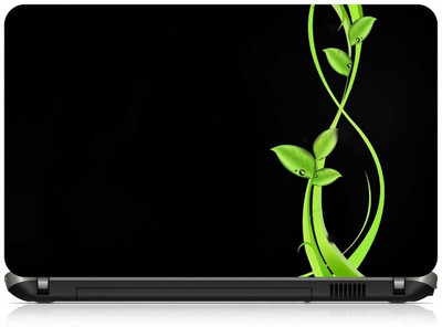 

Box 18 Stalk Leafes Black Abstract 2136 Vinyl Laptop Decal 15.6