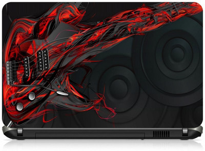 

Box 18 Black N Red Guitar 1857 Vinyl Laptop Decal 15.6
