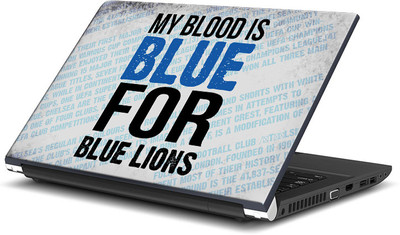 

ShopMantra Chelsea Football Club Blue Lion Quote Vinyl Laptop Decal 15.6