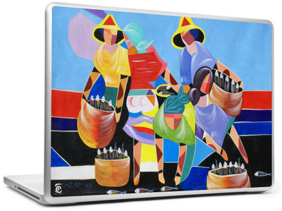 

Print Shapes Abstract panting Vinyl Laptop Decal 15.6